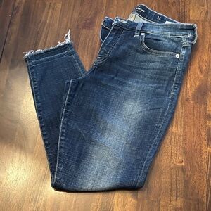 Lucky Brand Ava Skinny Women's Dark Blue Skinny Jeans, Ankle Length, 8